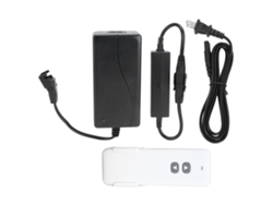 Controlador de elevación Primerox con ajustador lineal de 29 V para cortinas y puertas residenciales.