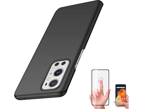 Kit Carcasa Y Protector Oneplus 9 Pro Turtleshell Negro