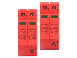 2026dz-2pcs Dispositivos Protector Spd 40ka Arrester Para Paneles Fotovoltaicos Dc 2p Fxd1‑pv40