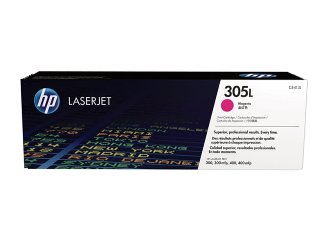 Cartucho de tóner Original HP 305L Magenta para HP Lasert PRO 300, M351, M375, 400, M451, M475