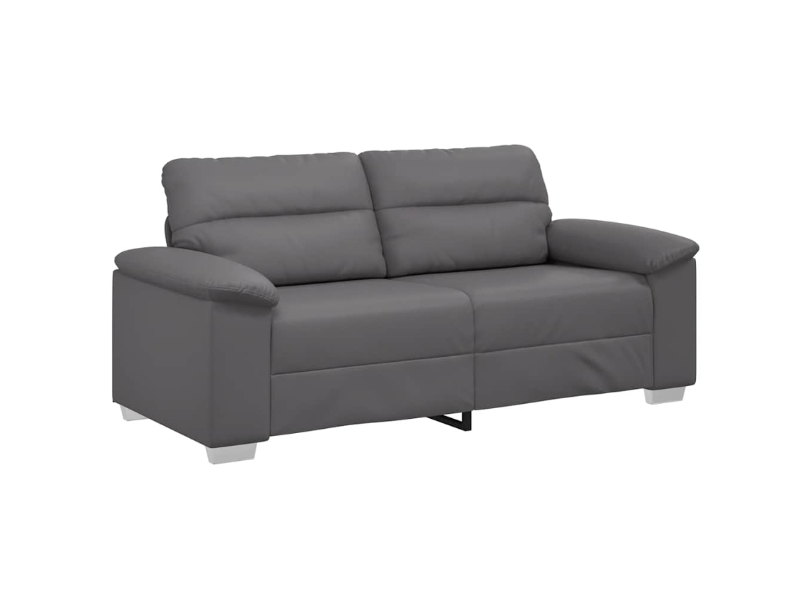 Maison Exclusive - Sofá De 2 Plazas Gris, 180x81x84 Cm, Piel Sintética