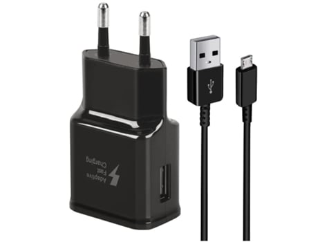 DIKUMI 15W micro USB cargador para samsung Galaxy S7 S6 compatible con todos los teléfonos anteriores negro