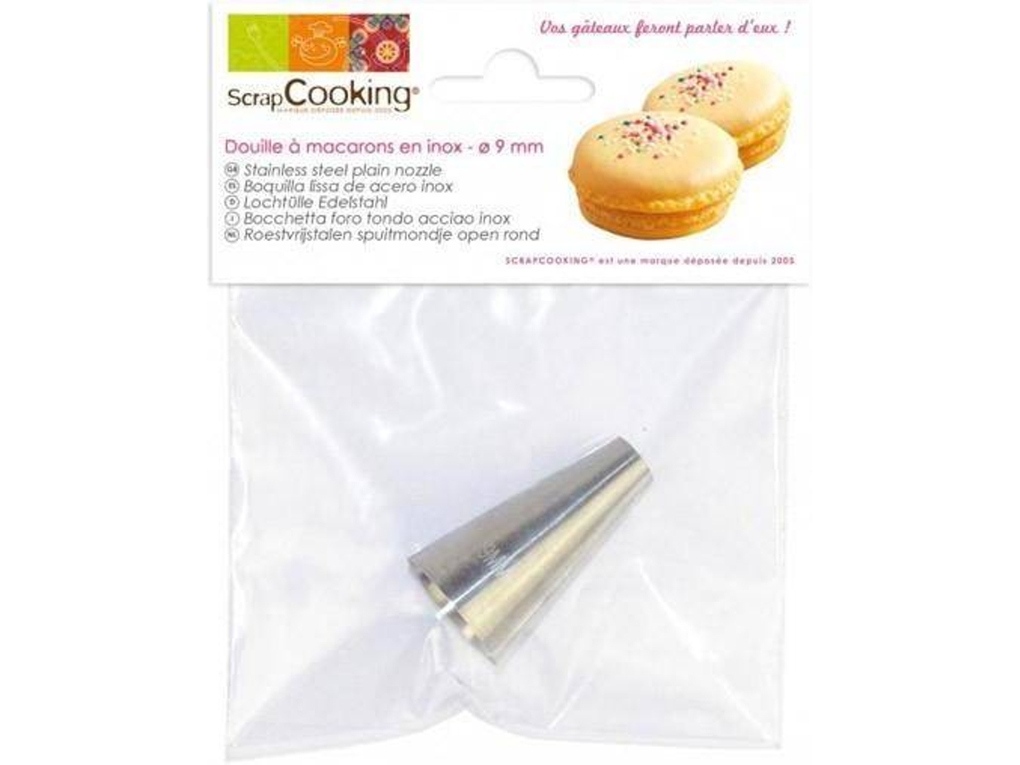Boquilla Pastelera SCRAPCOOKING (Acero)
