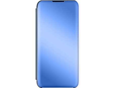 Funda Samsung Galaxy A03s AVIZAR Espejado con Soporte (Azul)