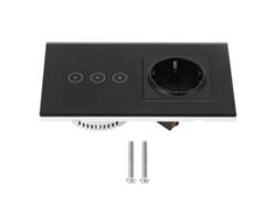2026 Store-interruptor Inteligente De Pared Multifunción Con Tomacorriente Wifi Switch Socket Tuya 95‑/ac 10a