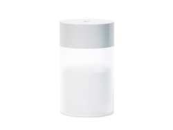 Humidificador de 260 ml, ideal para el hogar y el coche, un regalo perfecto, con una gran producción de vapor. Tienda Uuzeit (blanco).