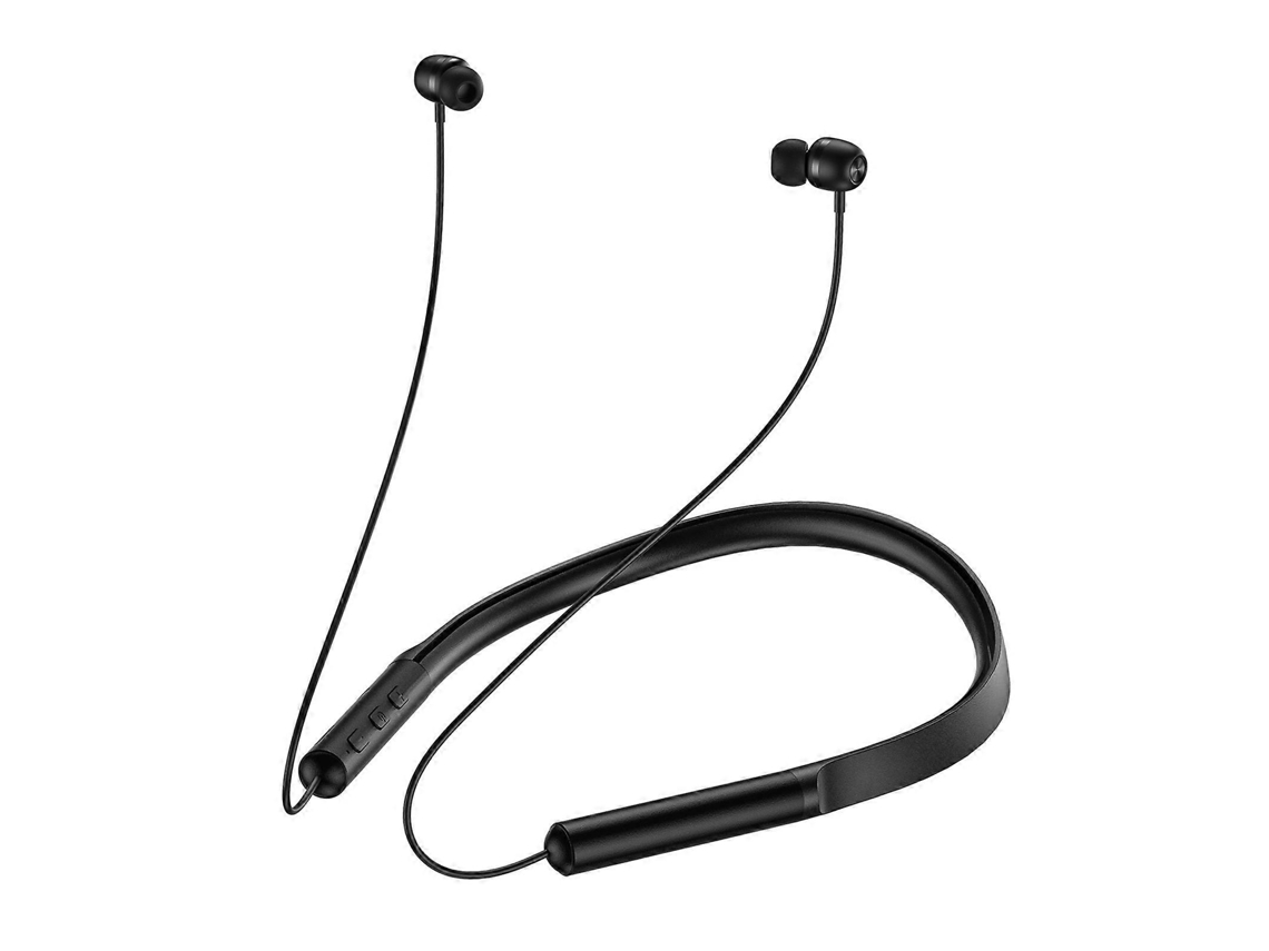 Auriculares deportivos inalámbricos Wk V15 con Bluetooth 5.0 y compatibilidad con tarjeta TF Hengrongshen (negros)