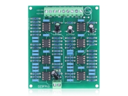 Módulo Preamplificador De 3 Canales Ne5532 Con Control Ajustable De Graves, Medios Y Agudos.