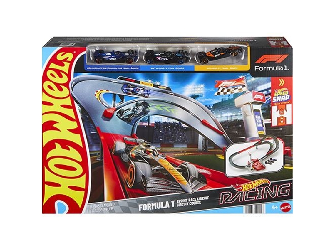 Pista HOT WHEELS Racing Formula 1 Circuito Sprint Race (Edad Minima: 5 años)