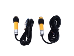 2pcs Sensor Fotoeléctrico M12 Pnp Cc Normalmente Abierto Con Indicador Led
