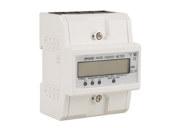 Medidor Elétrico Trifásico 4 Fios 3x220v Din Rail 30(100)a Kwh Eletrônico