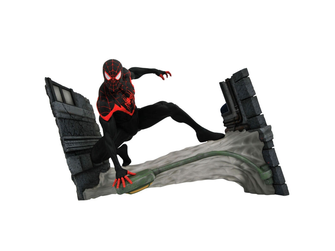 Figura de Spider-Man Miles Morales de Marvel Comic Gallery 18cm B.active