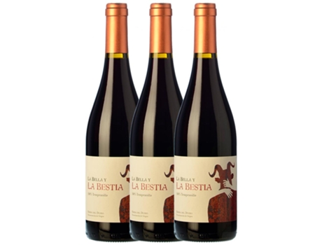 Vino VINS INQUIETS Vins Inquiets La Bestia Tempranillo Ribera Del Duero Roble (0.75 L - 3 unidades)
