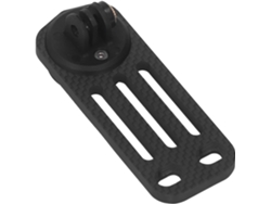 Soporte Para Ciclocomputador De Fibra De Carbono 3k Para Accesorios Delanteros, Ligero.