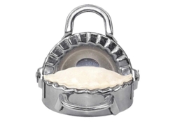Molde De Dumplings De Acero Inoxidable (10 Cm) Para Cocina, Herramienta Versátil Para Hornear, Freír Y Hervir Al Vapor