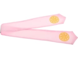 Faixa De Cabeça Exclusiva Com Charme Étnico Tradicional Coreano Hanbok Em Tecido Rosa.
