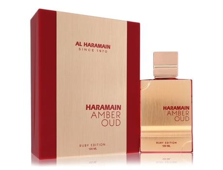 Eau De Parfum Al Haramain Amber Oud Ruby by Al Haramain Spray (Unisex) 4 oz (60 ml)