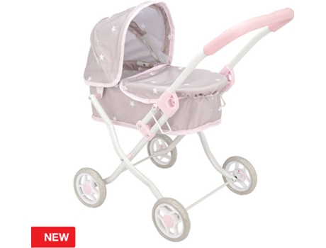 Coche de Muñecas ARIAS Coche Capota Emma 56 cm (Edad Mínima: 3 Años - 32,5 x 13 x 53 cm)