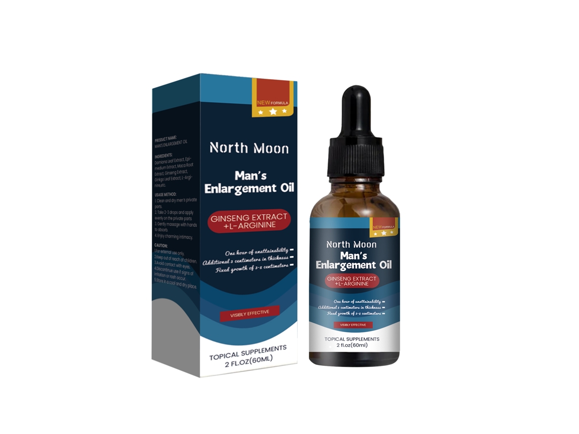 Aceite de masaje North Moon Stamina Vitality para hombres