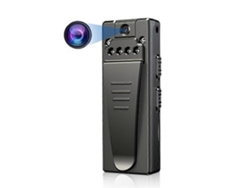 Mini cámara 1080p con clip trasero, grabadora de vídeo, ligera y portátil para deportes TAISHENGDA