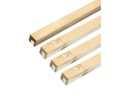 Faura - Poste De Madera Cuadrado 7x7x300 Cm. | 7x7x300 Cm. ()