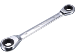 Llave De Carraca De Doble Extremo (10 Mm X 12 Mm) Métrica, 72 Dientes, 12 Puntas, Cr-v.