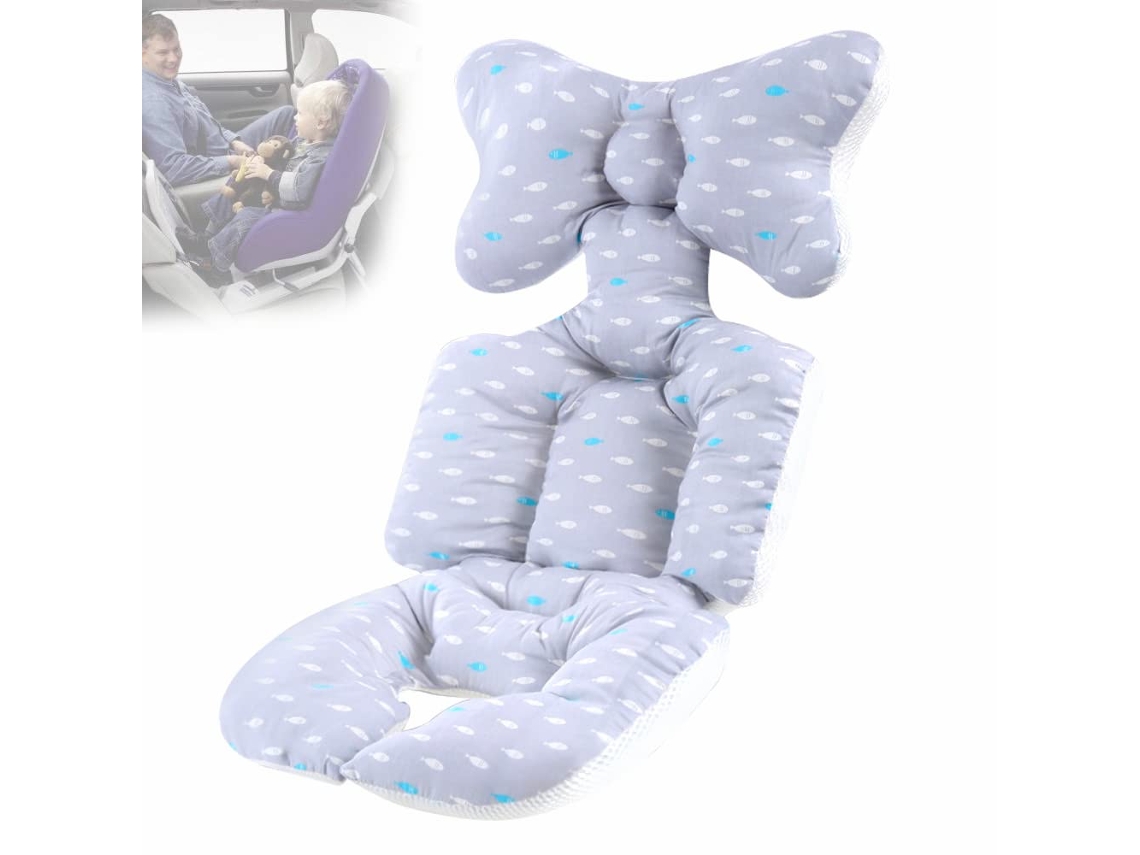 Almofada De Assento De Bebê 3d Malha Respirável Carro Suporte De Bebê Travesseiro Almofada Antiderrapante GERTIZ