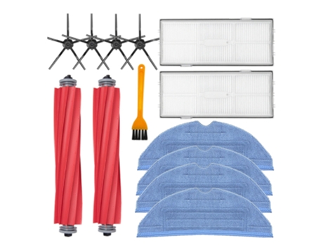 Ad-paño de mopa, filtro Hepa, Cepillo Lateral principal para Xiaomi Roborock S7/T7 Plus, repuestos de aspiradora, accesorios