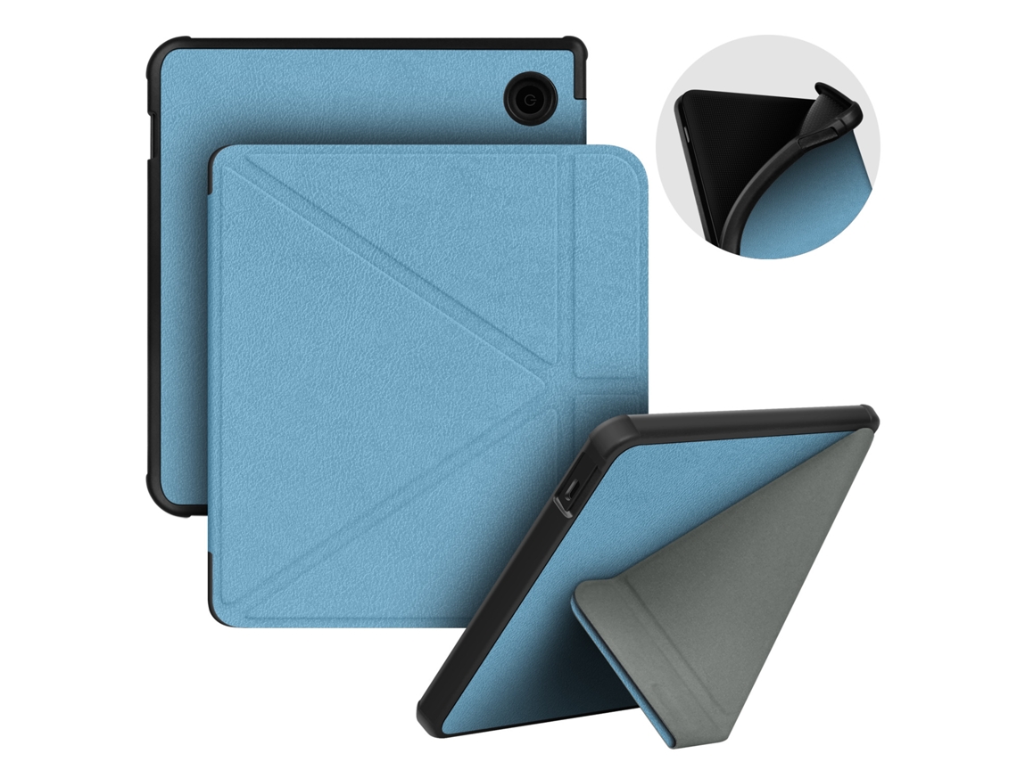 Funda EIFSON Para Kobo Libra Colour / Kobo Libra 2, Plegable en  Cuero Pu (Azul Celeste)