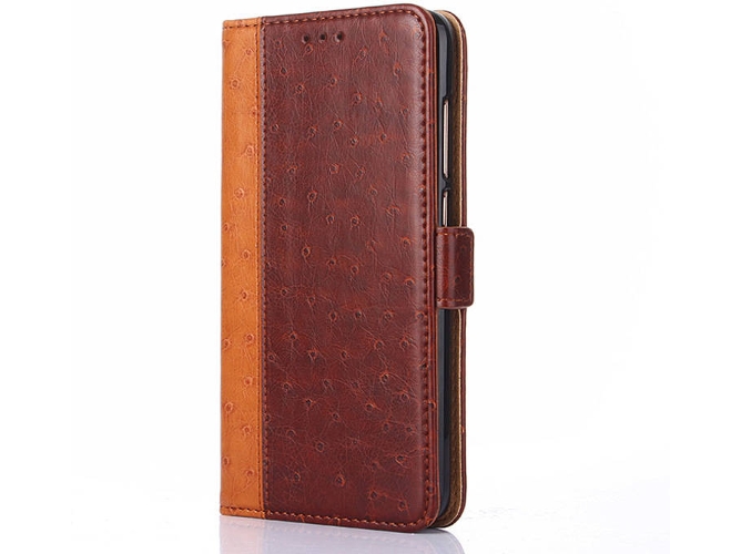 Funda iPhone X, XS WISETONY Keyunfei-170 Marrón