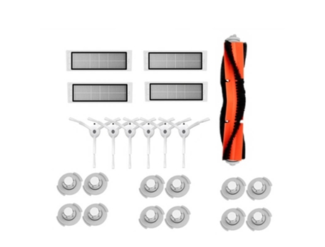 Piezas para Xiaomi Roborock S50 S51 S5 S6 E25 E35, paños de fregona, filtro Hepa, cepillo principal, Cepillo Lateral, accesorios para aspiradoras