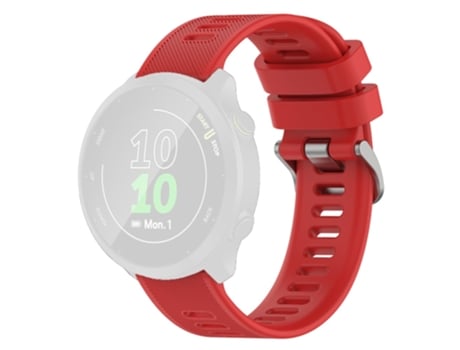 Correa de Silicona textura de sarga para Samsung Galaxy Watch 5 40mm/44mm/Watch 5 Pro 45mm/Watch4 40mm/44mm/Watch4 Classic 42mm - tinto