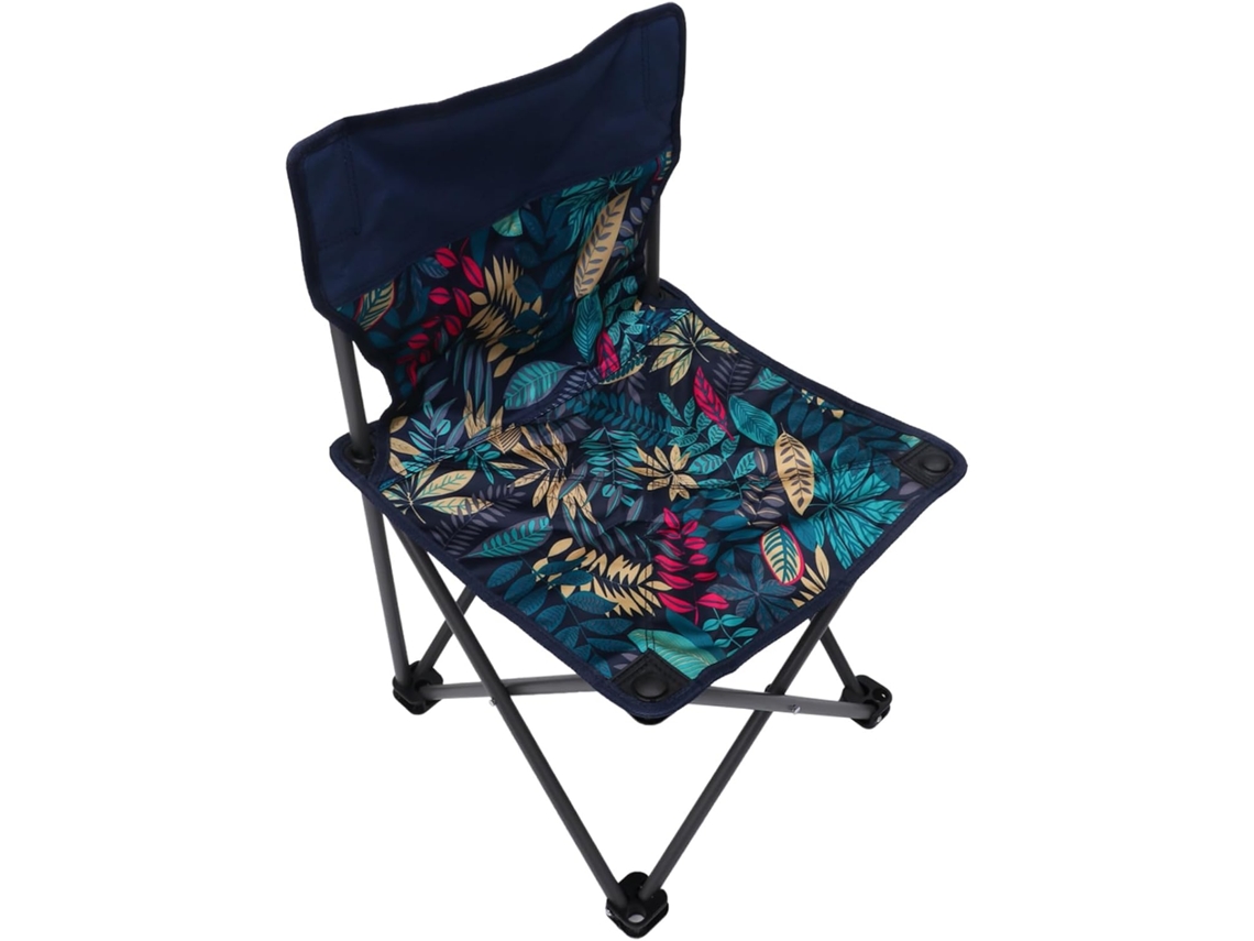 Silla plegable para camping, playa, portátil, informal y fácil de guardar.