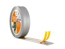 Tira de PVC autoadhesiva, elástica y suave, 30 x 30 mm, 25 m, color Quest Silver