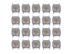 200 Unidades De Interruptores De Botón Táctiles De Latón Impermeables Smd 4x4x1.5 Ligeros