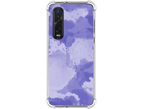 Carcasa Oppo Find X2 Pro TUMUNDOSMARTPHONE Acuarela 01 Multicolor