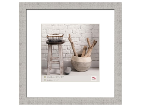 Marco de fotos Home gris claro 40x40 cm WALTHER DESIGN