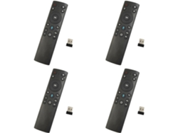 4x Q5 + Air Mouse Control Remoto Por Voz Bluetooth Adecuado Para Smart Tv Android Box Sin 2.4g