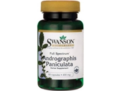 Complemento Alimentar SWANSON Andrographis Paniculata De Espectro Total Premium (60 cápsulas de 400mg)