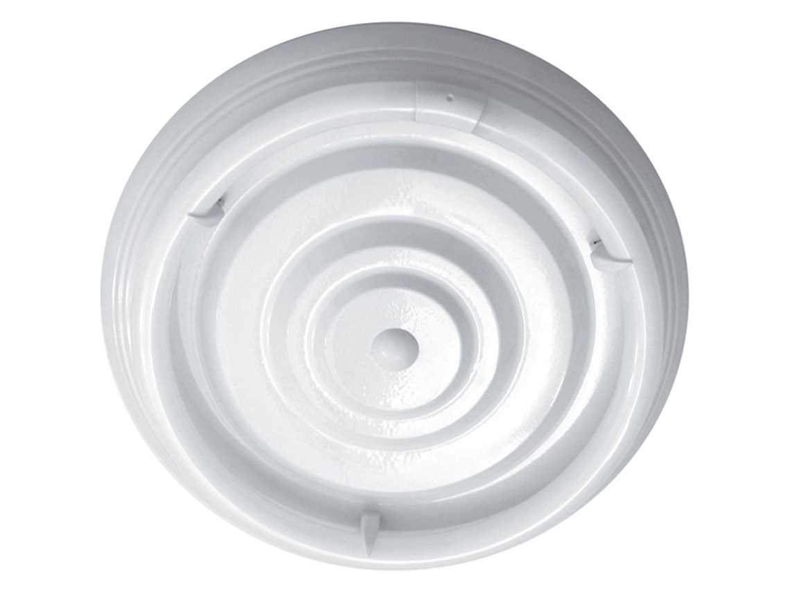Plafón Circe Redondo con Uña 1Xg10Q T9 Circ. Alt.9Xd.46Cm Blanco FERRIMEX