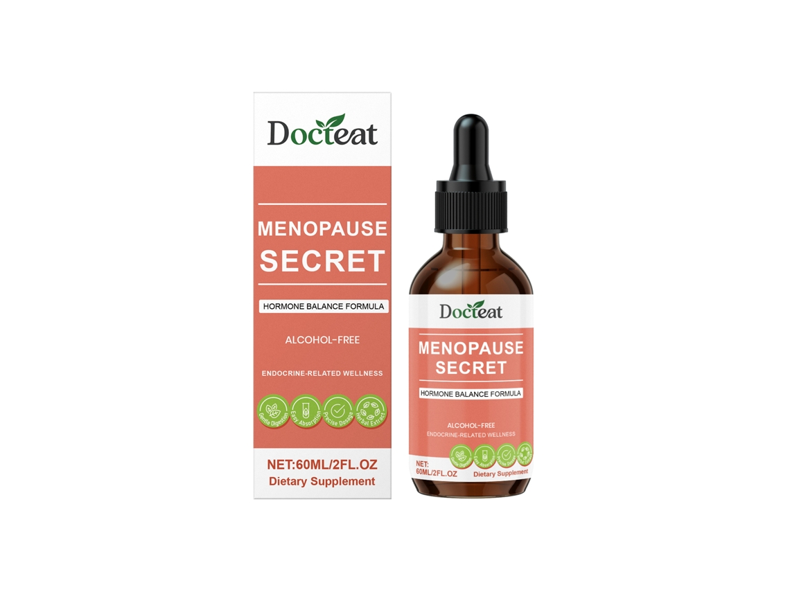 Gotas orales para el equilibrio hormonal: apoyo eficaz.