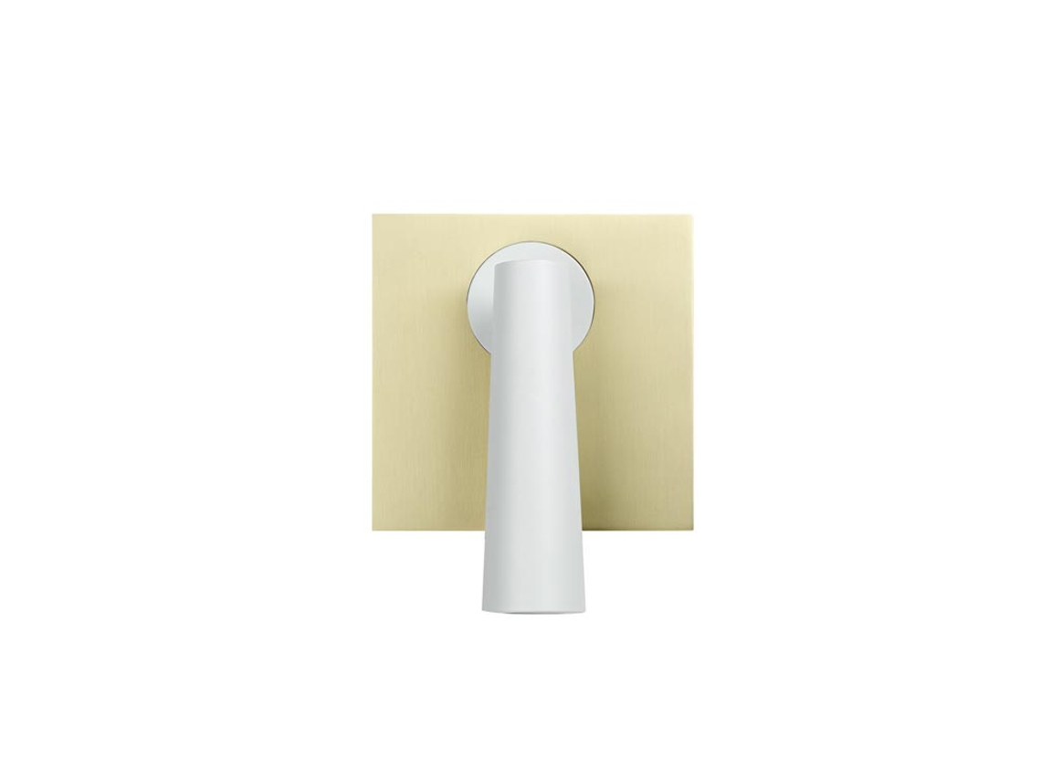 Aplique de Pared de Pared LEDS·C4 Match Square  (Oro - LED - 2.2W - Aluminio)