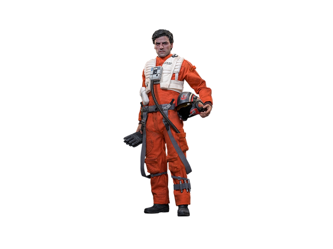 Figura de Poe Dameron de Star Wars: El despertar de la fuerza (MMS806) de Hot Toys