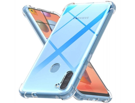 Carcasa Samsung Galaxy M11 TUMUNDOSMARTPHONE Antigolpes Transparente