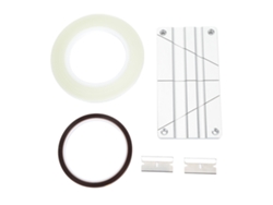 Kit De Emenda De Fita Reel To Reel 10 Polegadas Alumínio Liga Para Fitas 1/2 E 1/4 Polegada Com Fita Líder E De Emenda