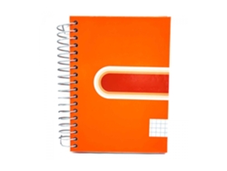 ACAN Cuaderno/Libreta Tapa Dura Hojas Cuadriculadas 5X5 140 PGinas 90 Gr Formato A6 EncuadernaciN En Espiral 15x12,5 cm