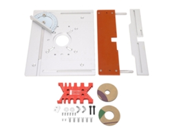 Placa De Inserción De Mesa De Router De Aluminio, Bancos De Carpintería Multifuncionales Para Recorte Y Grabado