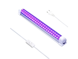 Lámpara de tubo de luz negra LED UV para desinfección ultravioleta de bares T8 2 5 26 GOKOCO