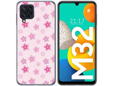 Carcasa Samsung Galaxy M32 TUMUNDOSMARTPHONE Flores Multicolor