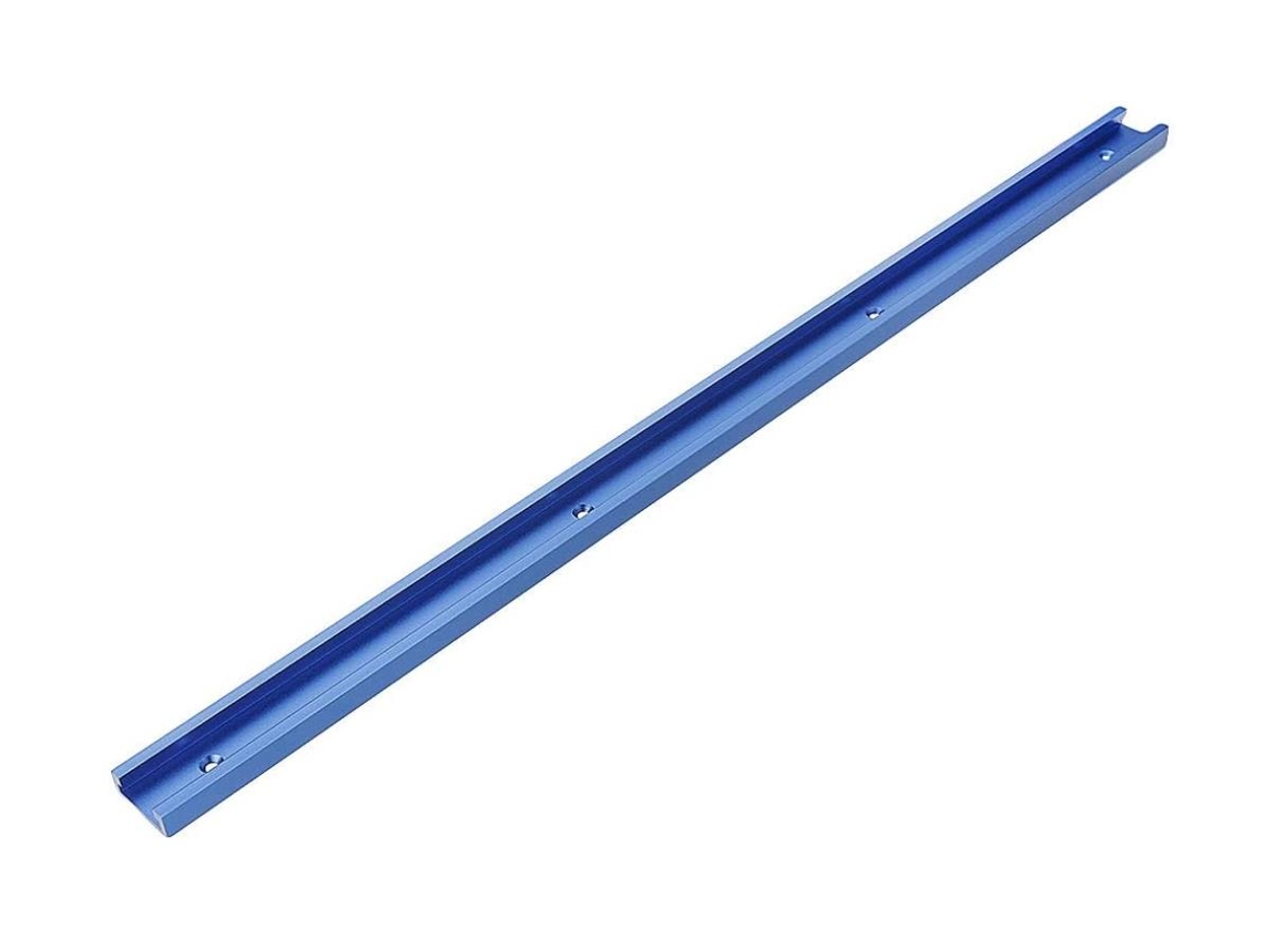 Plantilla de inglete para ranuras en T de aleación de aluminio, herramienta de inglete para ranuras en T para mesa de fresado de carpintería, riel en T de alta resistencia y durabilidad.